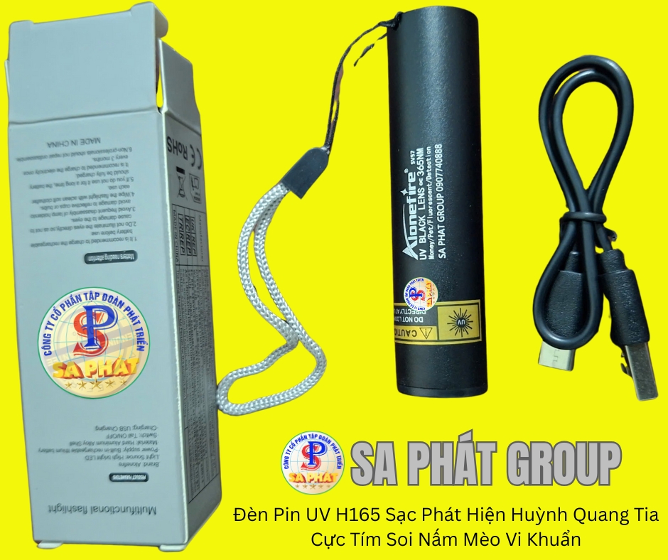 Pin soi uv mi ni sạc 356nm